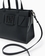 Bolso shopping con logotipo y bandolera extraíble black